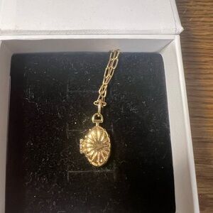 Mejuri Chain Locket Necklace